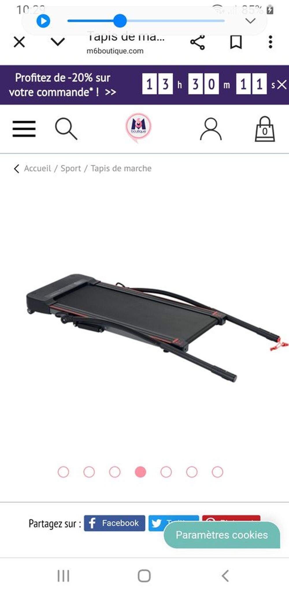 Tapis de marche elliptique, walk machine Sports