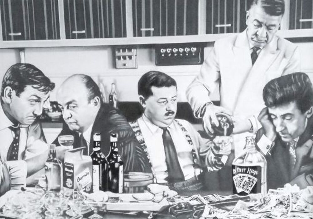 tableau "les tontons flingueurs" Décoration
