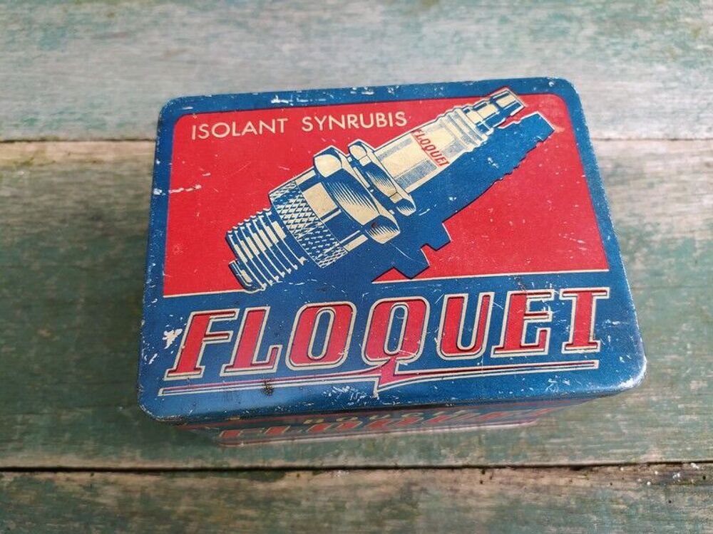 Boite Publicitaire Bougie Floquet Collection Automobile 