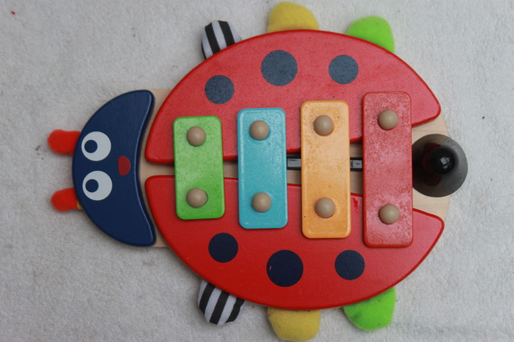 Coccinelle en bois xylophone Jeux / jouets