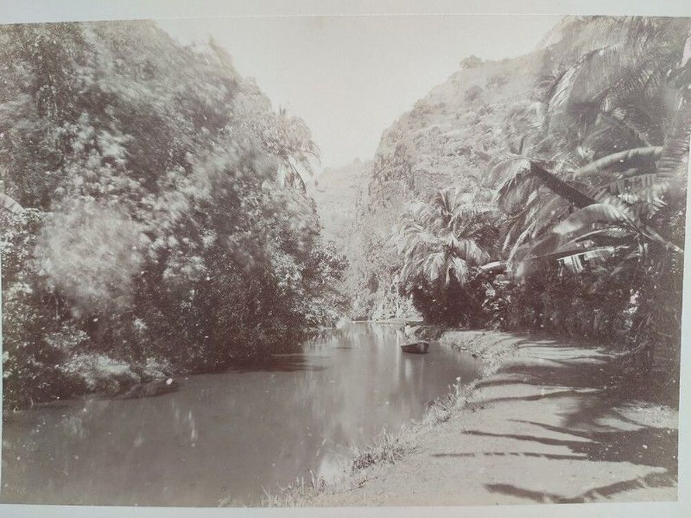 Photographie XIX&egrave;me &Icirc;LE DE LA REUNION SAINT-PAUL 