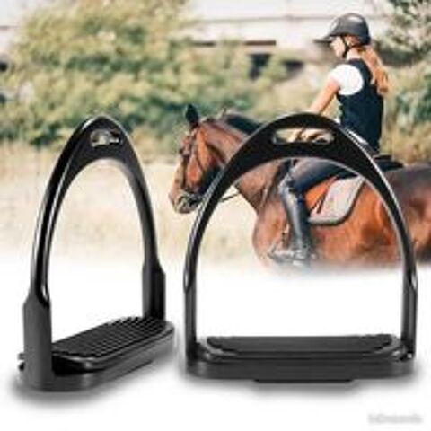   triers noirs d'quitation pour selle de cheval  