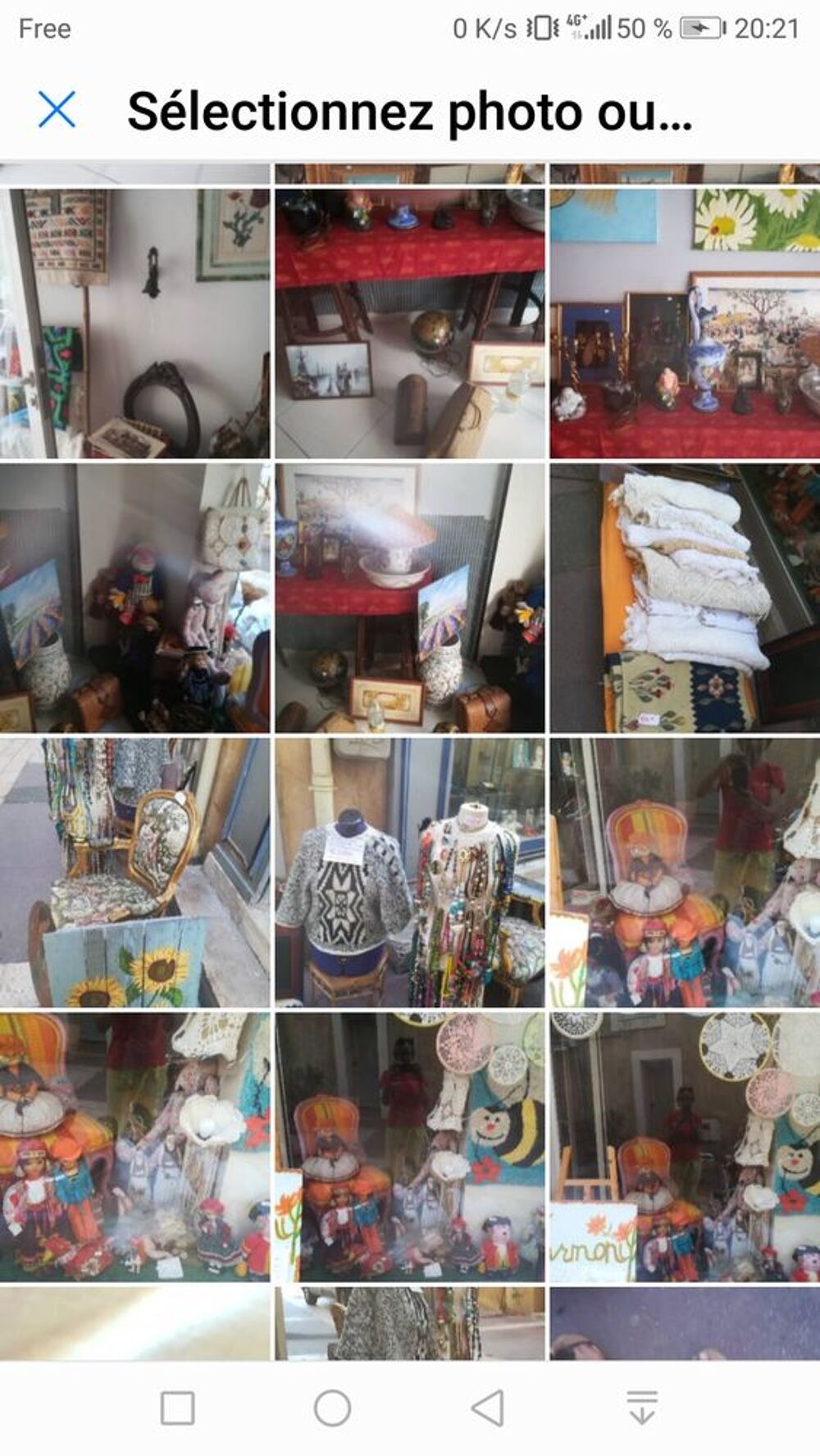 un grand stock de Brocante 