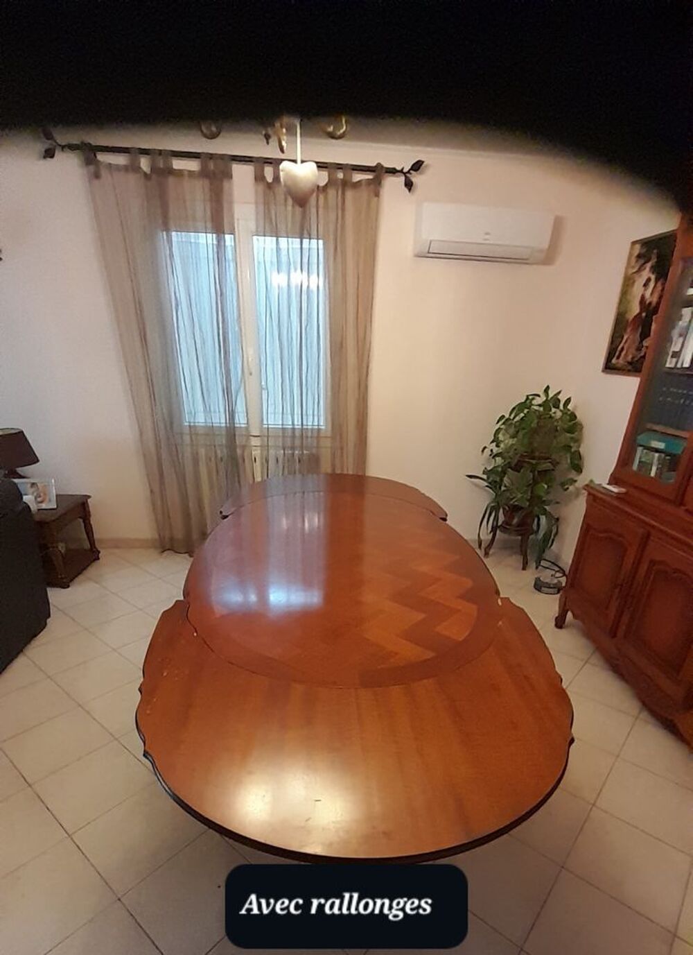 Table ovale en meurisier Meubles