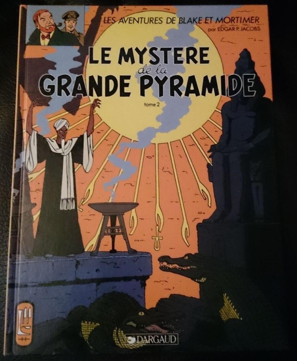 BD - Blake&amp;Mortimer - Le myst&egrave;re de la grande pyramide(T2) Livres et BD