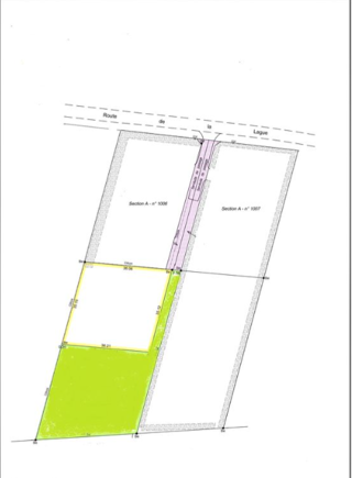  Terrain � vendre 1598 m� Saint-jean-de-marsacq