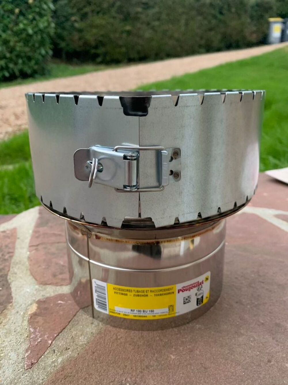 Poujoulat tubage starflex diam&egrave;tre 180 et accessoires neuf Bricolage