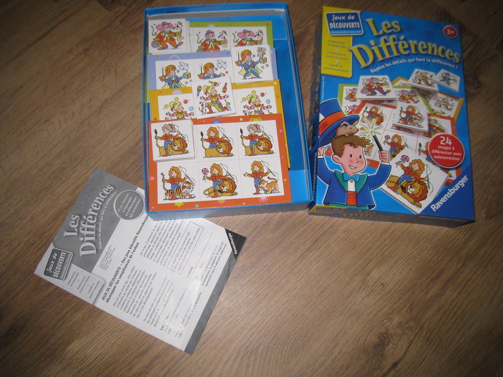 JEU RAVENSBURGER "LES DIFFERENCES" Jeux / jouets