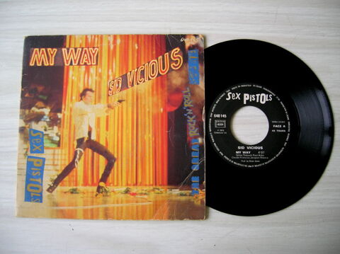 45 Tours SID VICIOUS My way 29 Nantes (44)