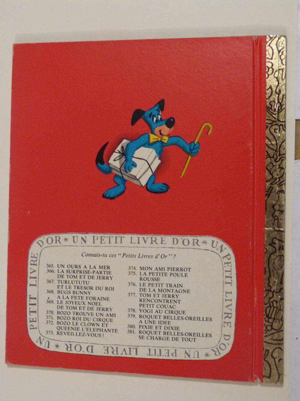 ROQUET BELLES OREILLES SE CHARGE DE TOUT un petit livre d'or Livres et BD