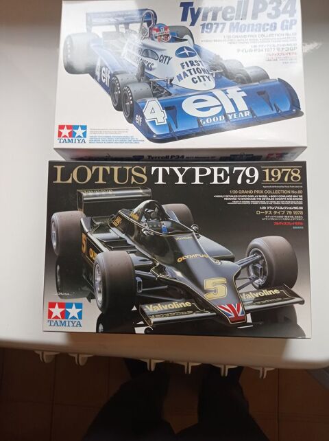  2 maquettes de f1 neuves à monter
120 Vidauban (83)