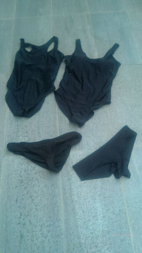 Lot 2 maillots de bain 1 pice et 2 bas noirs 15 Vannes (56)