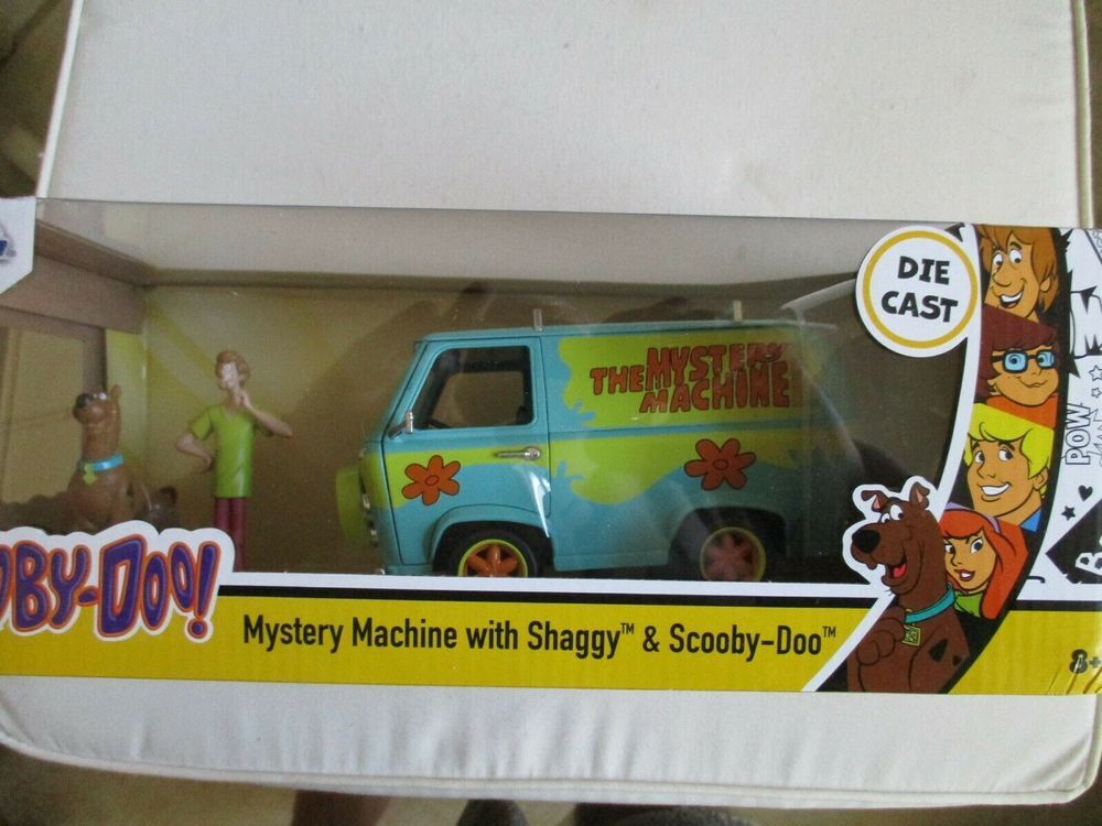 Scooby-Doo Mystery Machine 1:24 V&eacute;hicule moul&eacute; sous pression Jeux / jouets