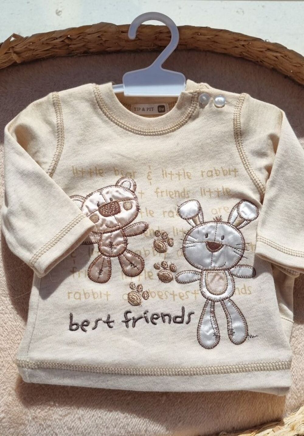 Tenue NEUVE Naissance beige Vêtements enfants
