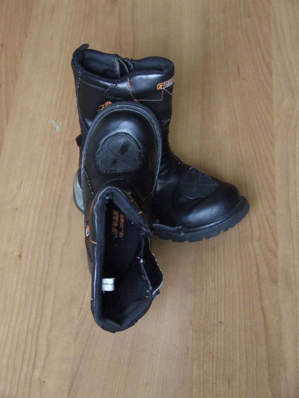 Boots enfant, Pointure 29 Noir, ACTION MAN, TBE Chaussures enfants