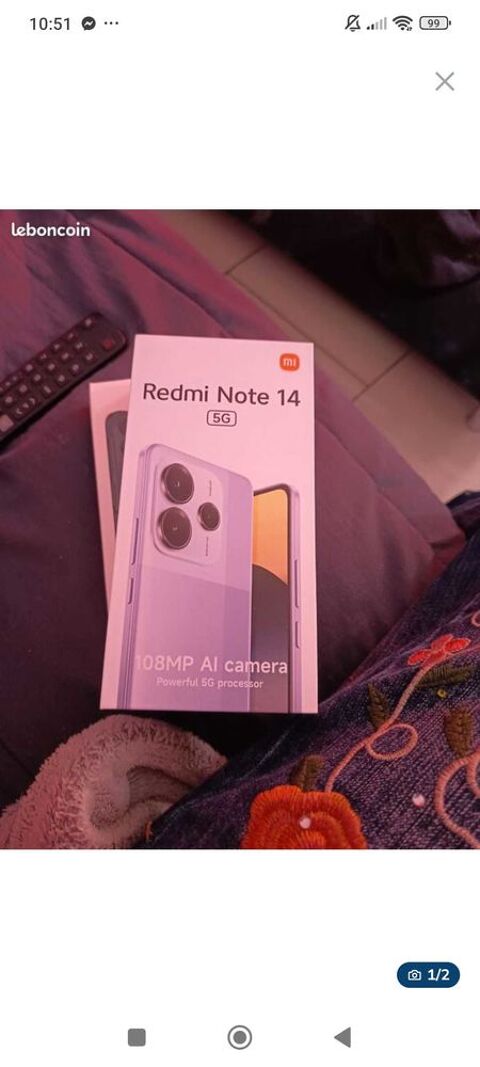 t�l�phone Redmi note 14 5G 400 Houlle (62)