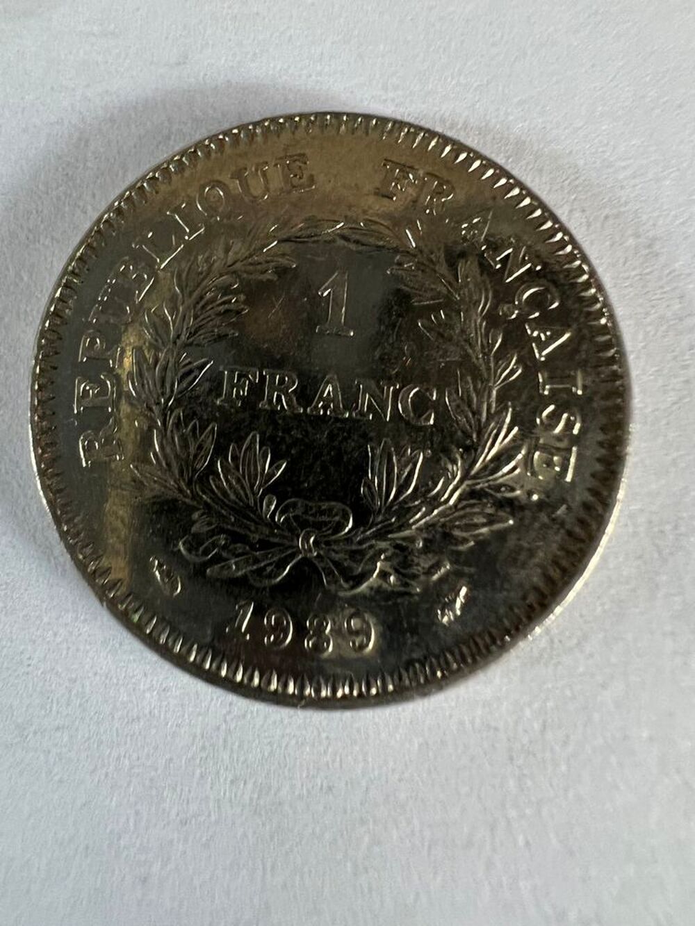 1 Franc 1989 &eacute;tat G&eacute;n&eacute;raux. 