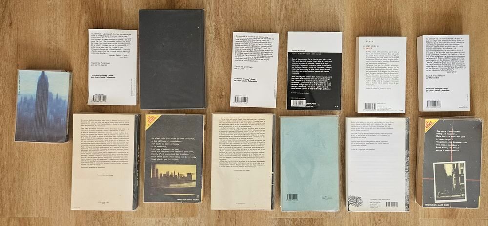 Lot de 13livres + 1cd Hubert-Selby-Jr Livres et BD