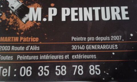 M.P SERVICES peinture ,travaux et services Divers . 0 30140 Gnrargues