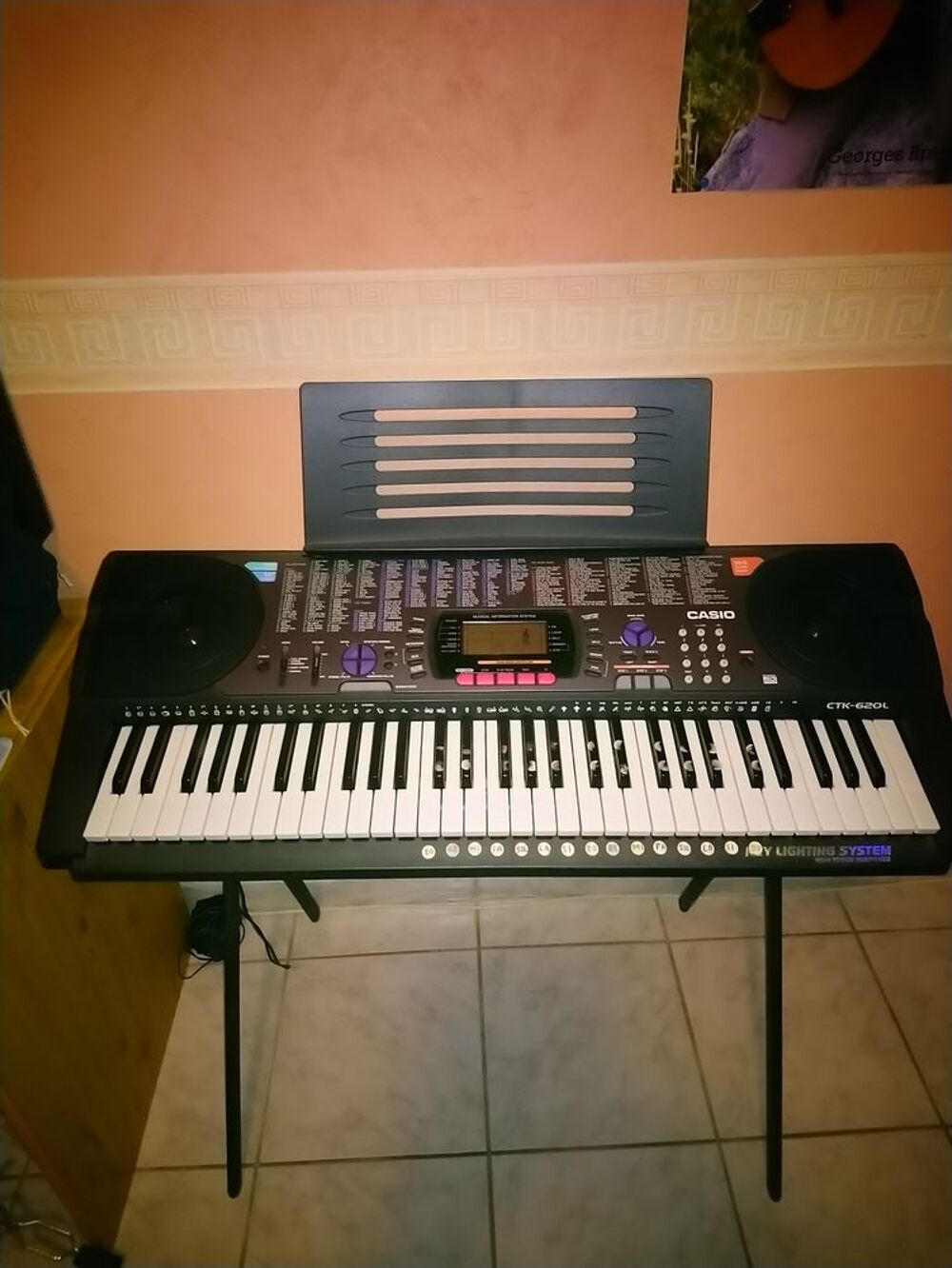Orgue &eacute;lectronique casio Instruments de musique
