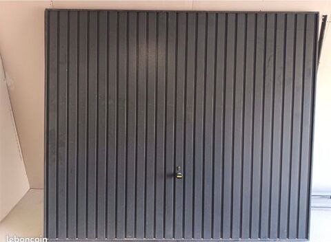 Porte garage manuelle anthracite neuve + rails 200 Loriol-sur-Drôme (26)