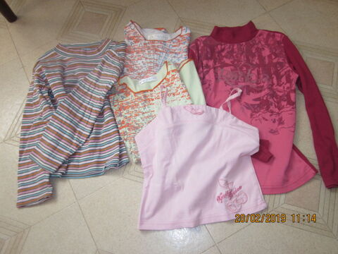 tee-(shirts manches longues et courtes  10/12 ans 1 Soucelles (49)