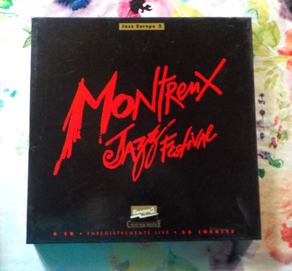 COFFRET 4 CD 35 YEARS OF MONTREUX JAZZ FESTIVAL CD et vinyles