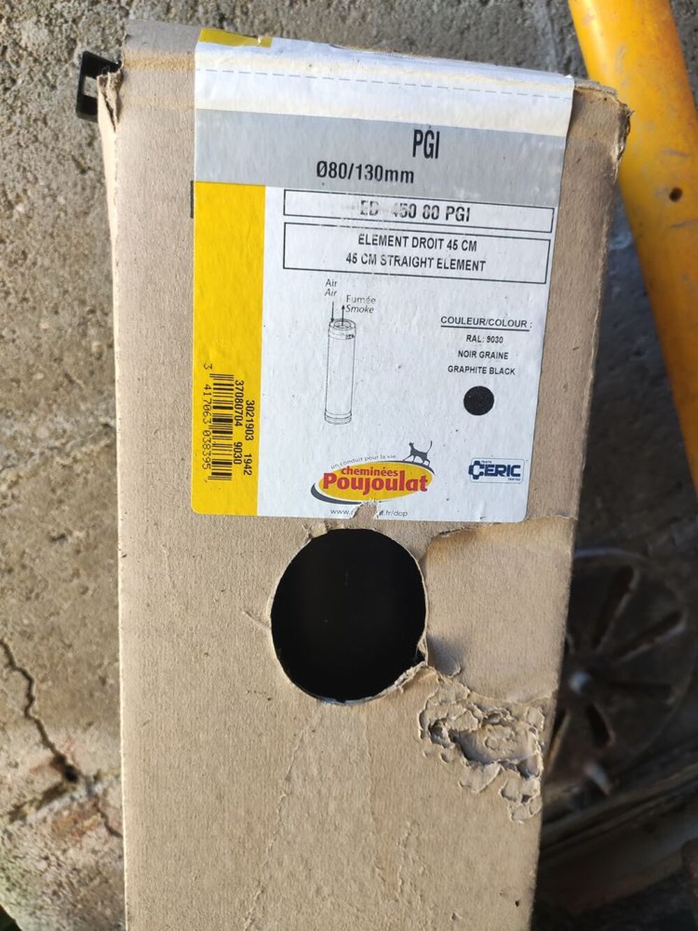 Tubage poujoulat po&ecirc;le granules Bricolage