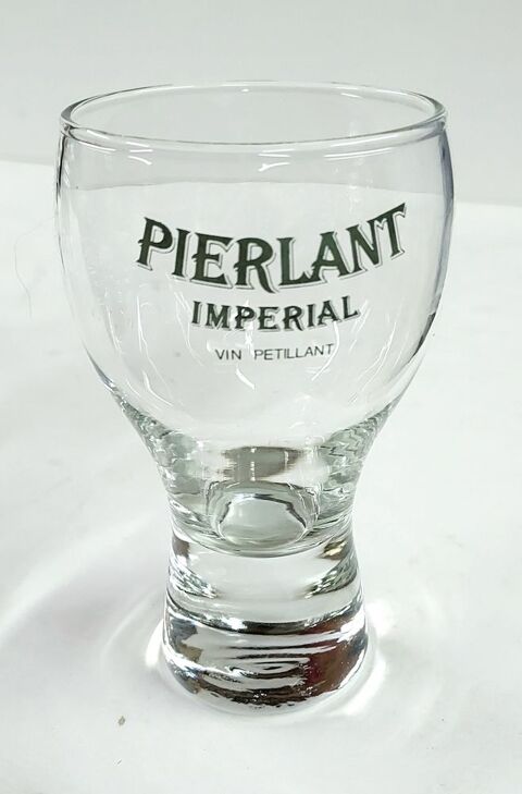 Verre collector Pierlant impérial vin pétillant 4 Montigny-aux-Amognes (58)