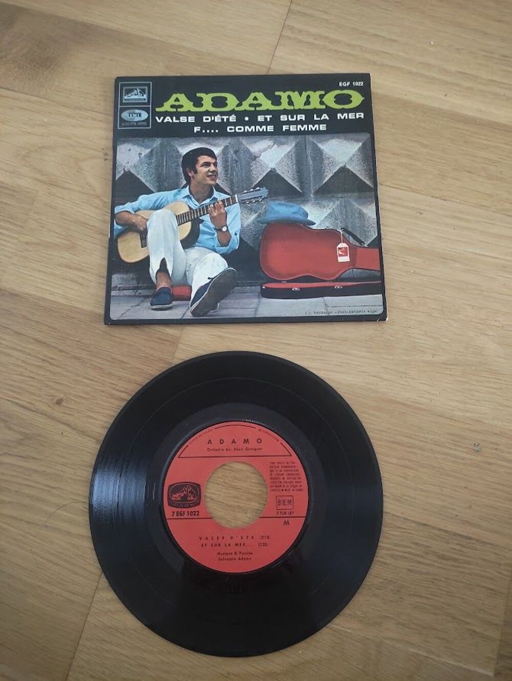 M (99) - Adamo ? Valse d'&eacute;t&eacute; CD et vinyles