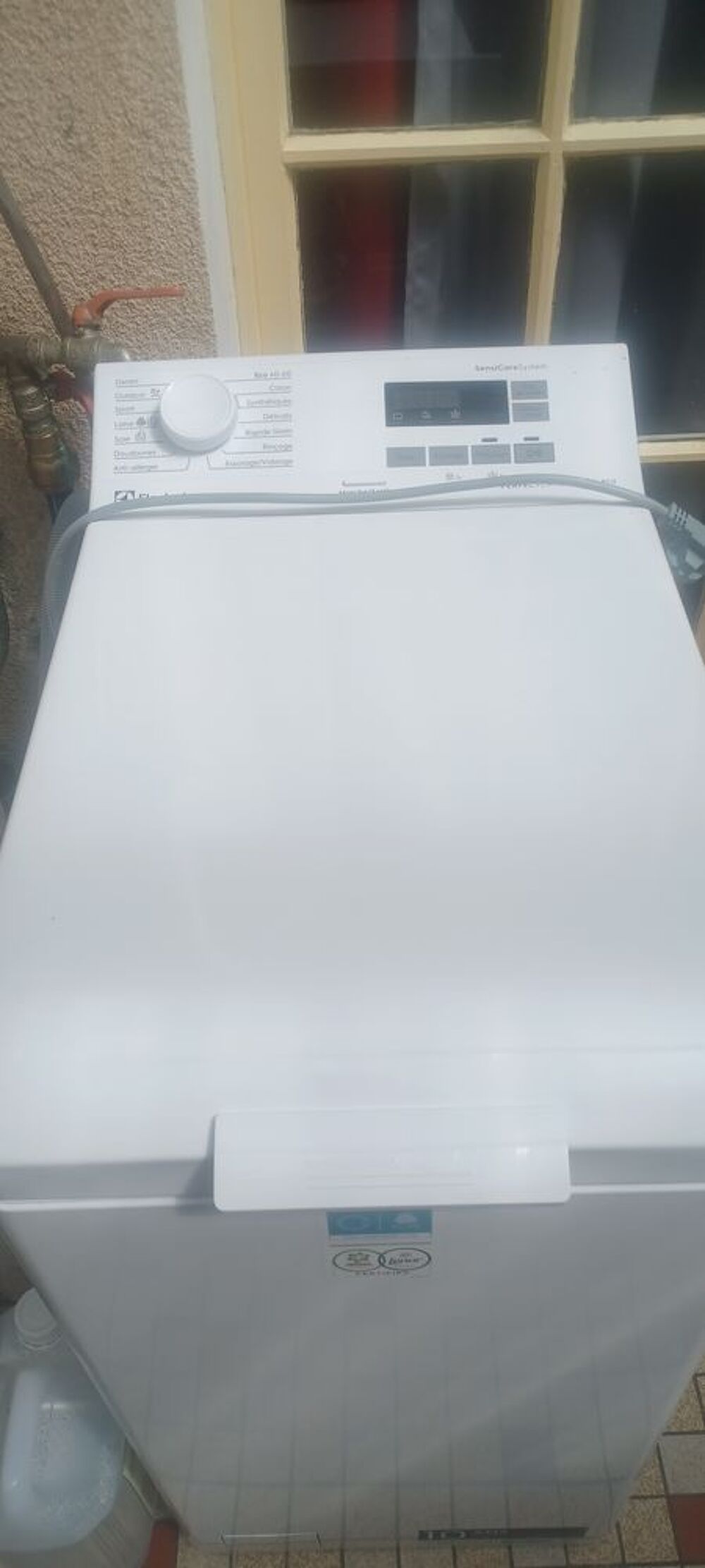 Lave linge 6Kg electrolux
&Eacute;tat quasi neuf Electroménager