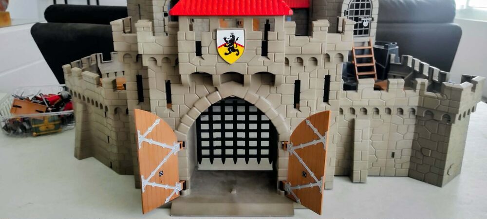 Playmobil grand ch&acirc;teau des chevaliers du Lion 4865 Jeux / jouets