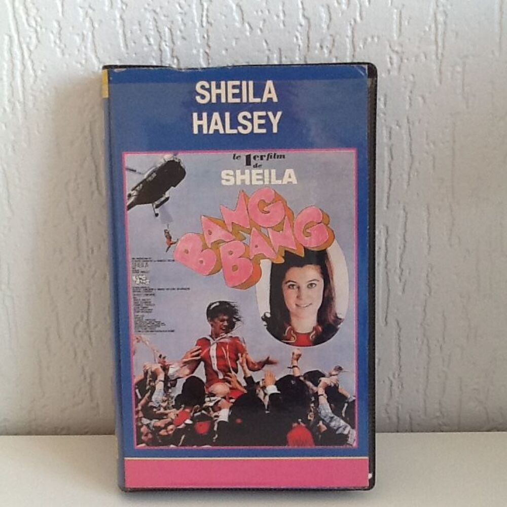 SHEILA K7 ou DVD film BANG BANG enregistr&eacute; t&eacute;l&eacute; DVD et blu-ray