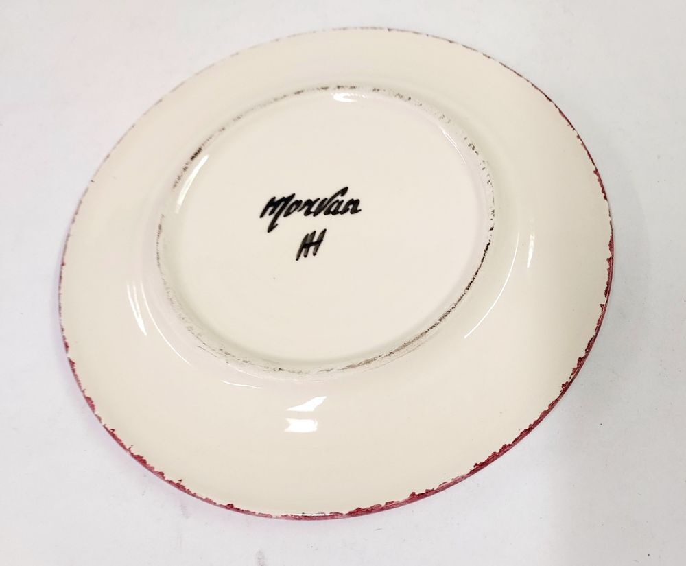 Assiette humoristique Morvan 