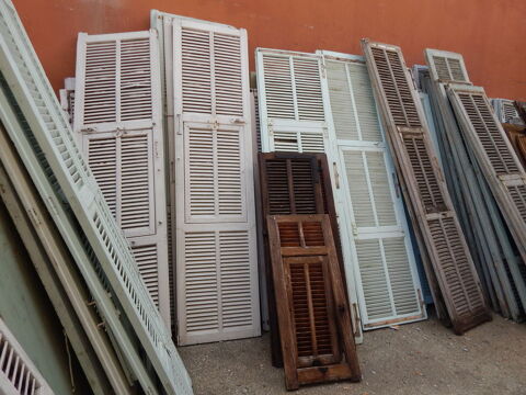 volet en bois ancienne 80 Nice (06)