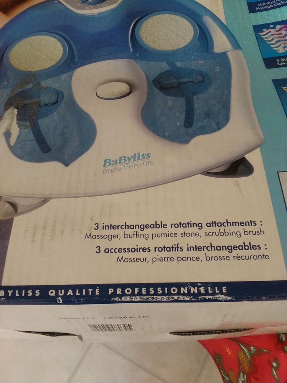 APPAREIL POUR BAIN DE PIED
Electroménager