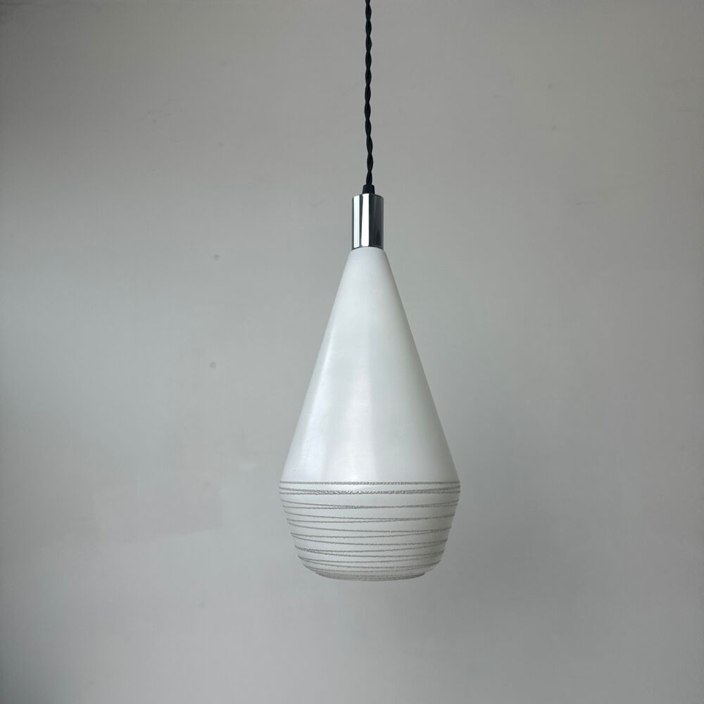 ANCIENNE SUSPENSION VINTAGE EN VERRE 1970
Décoration