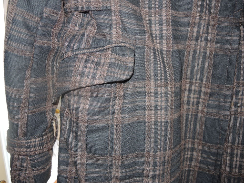 manteau long avec ceinture (bouche m&eacute;tal) Eddy's Jackets Vêtements