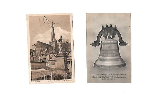 2 cartes postale sur Notre-dame de liesse Lot n� 6 6 Viry-Noureuil (02)