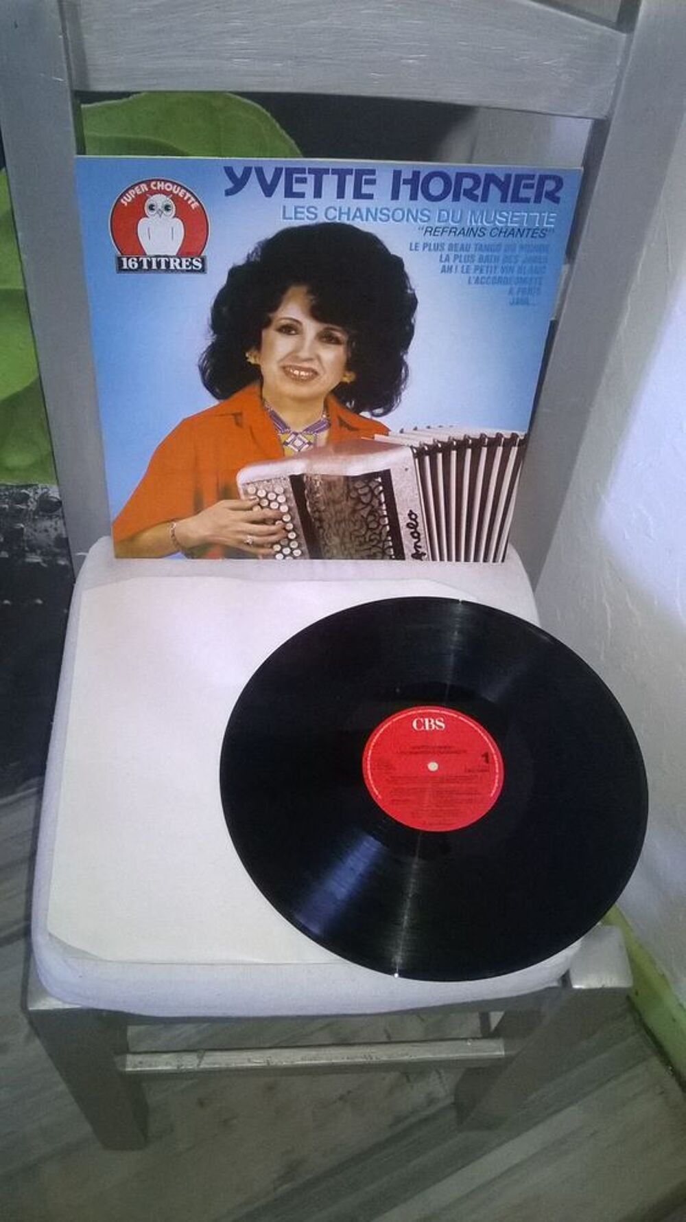 Vinyle Yvette Horner
Les chansons du musette
1984
Excelle CD et vinyles