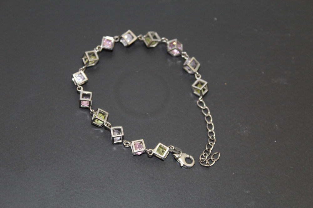 Bracelet argent 925 /oxydes de zirconium Bijoux et montres