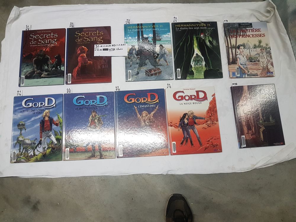 bandes dessin&eacute;es Livres et BD