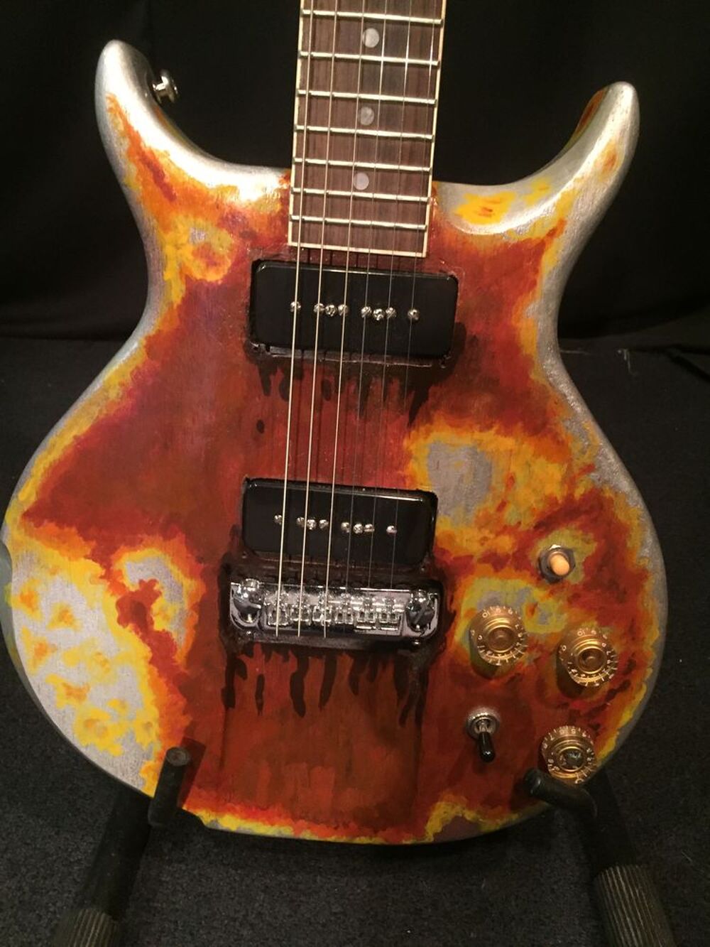 Guitare Frankenstein type GIBSON, PRS, HAMER Instruments de musique