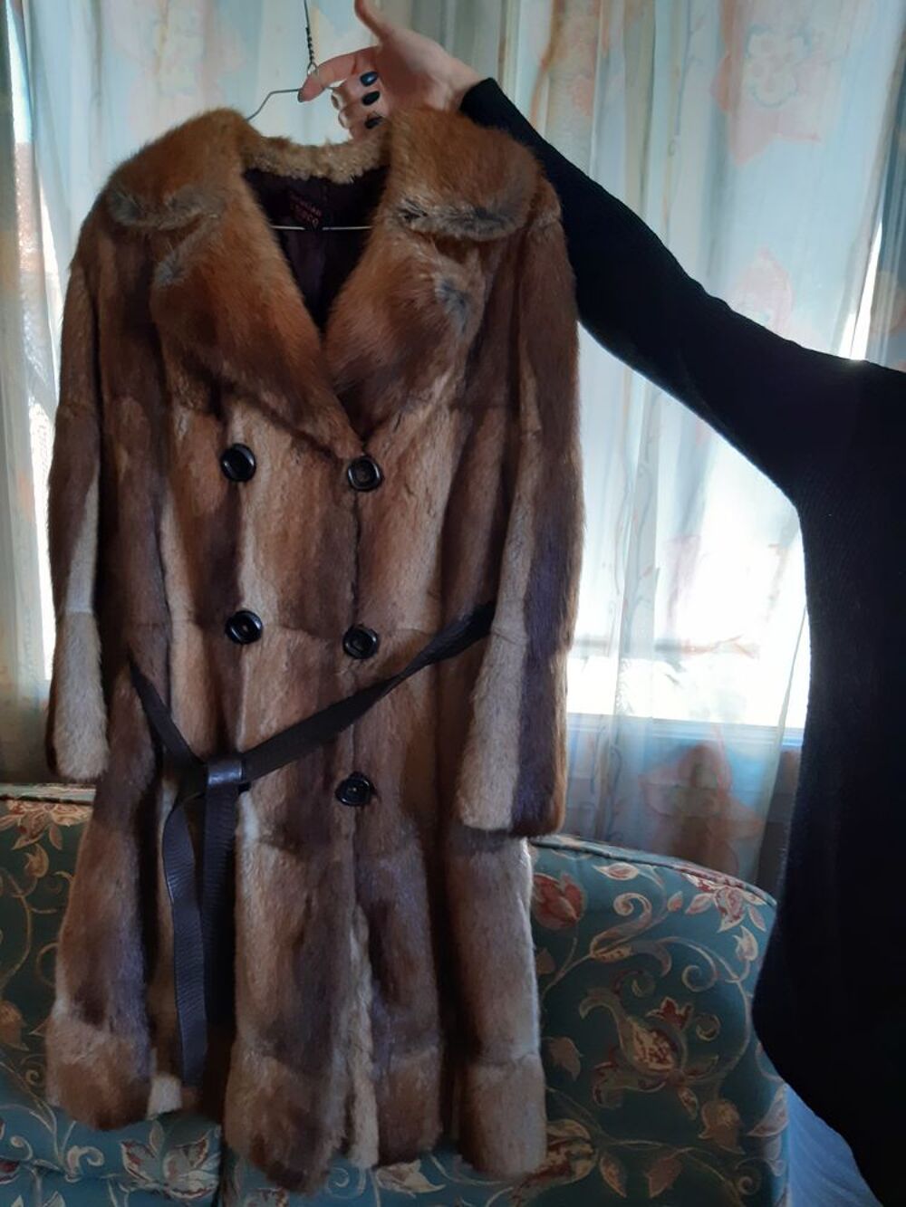 manteau en vison Vêtements