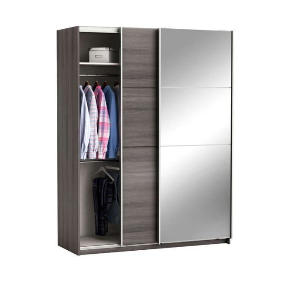 armoire Conforama Fast coloris ch&ecirc;ne Vulcano Meubles