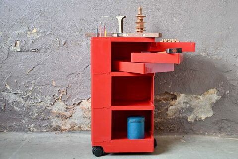 Desserteou chariot Boby Joe Colombo Bieffeplast annes 70 290 Wintzenheim (68)