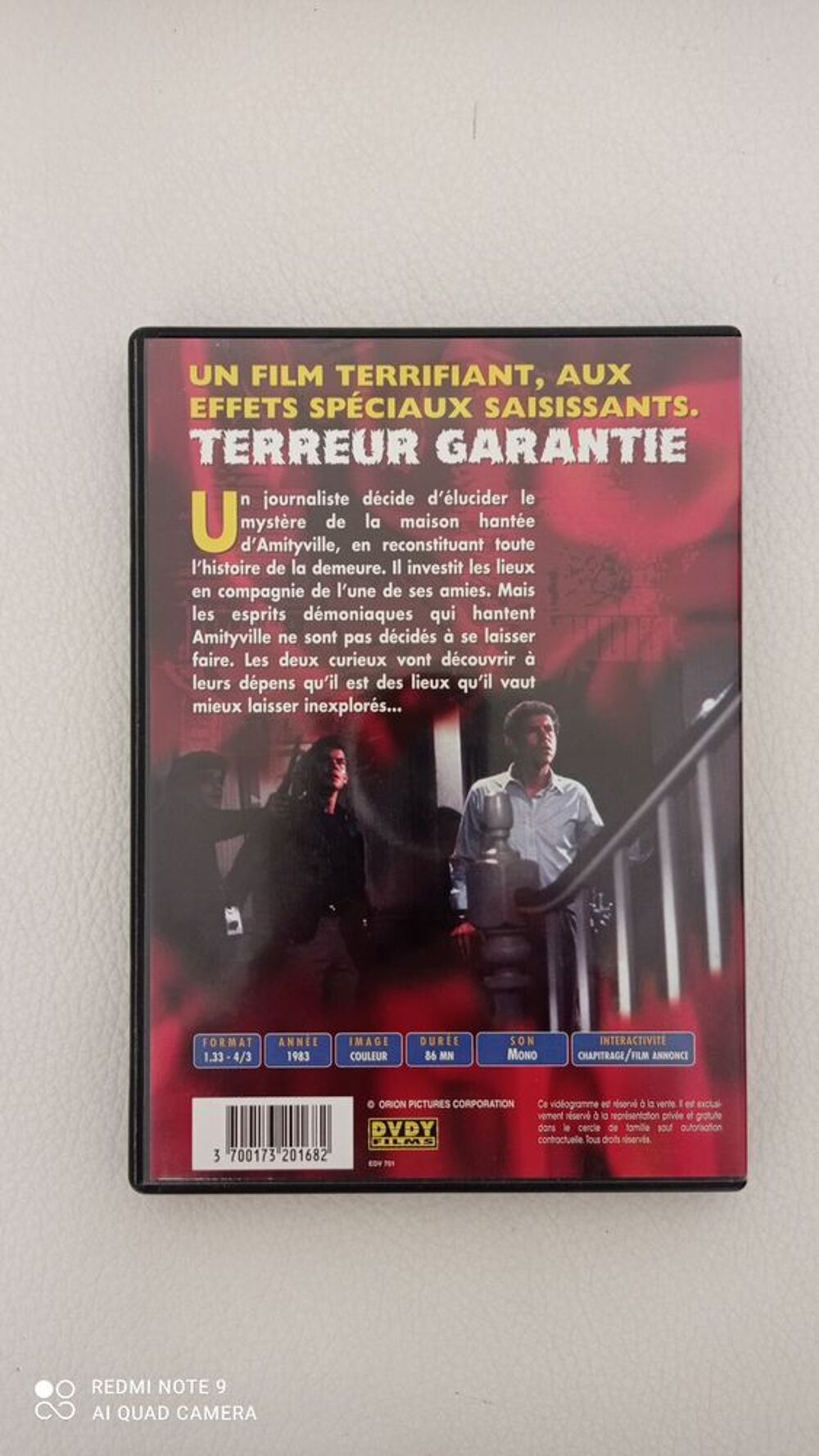 DVD "Amityville 3D" le d&eacute;mon DVD et blu-ray