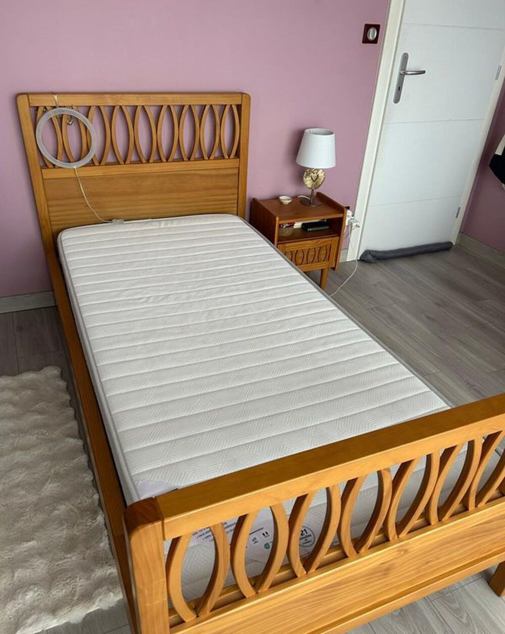 Ensemble Chambre Enfant-Ado (Lit 90x190, Sommier &amp; Chevet) + Mobilier enfants
