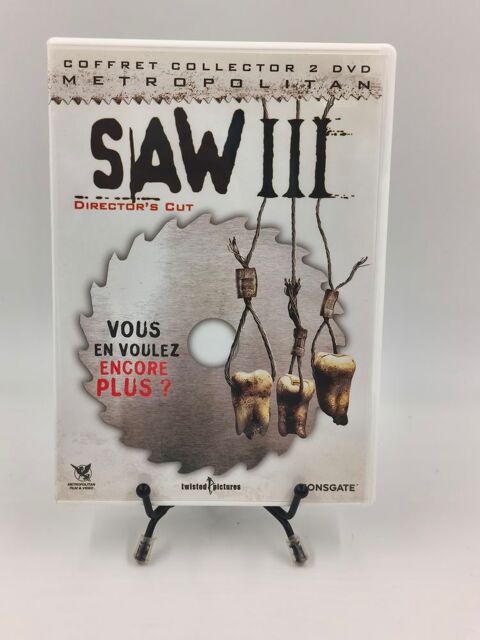 Film DVD Saw III (3) en boite 1 Vulbens (74)