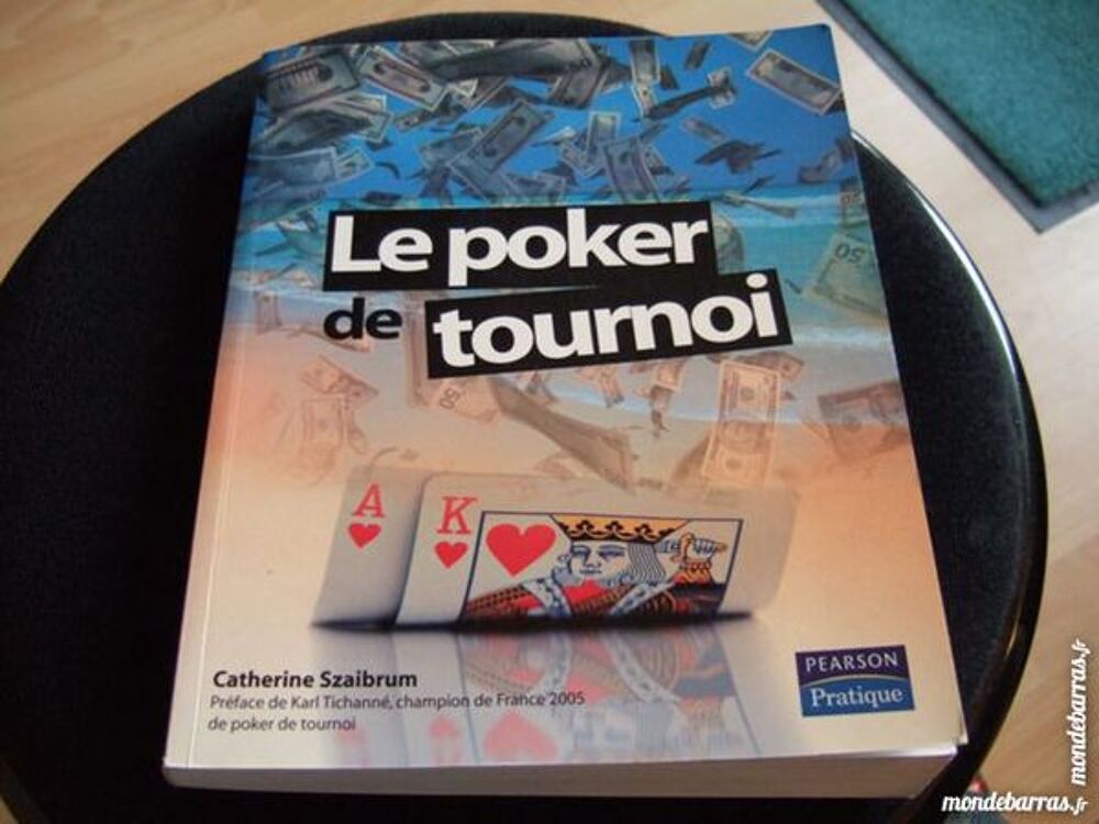 Le poker de tournoi de Catherine SZAIBRUM Livres et BD